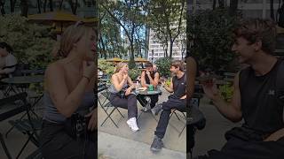 Making people guess famous people by their Chinese name Part 1 nycstreets streetinterview nycvlog [upl. by Ahtenek]