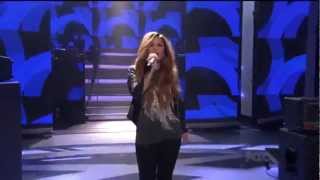 Demi Lovato  Give Your Heart A Break Live on American Idol [upl. by Mic]