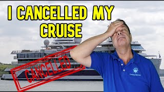 I HAD TO CANCEL ONE OF MY CRUISES  CRUISE NEWS [upl. by Prestige]