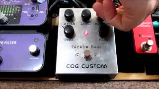 COG Effects custom Tarkin fuzz demo  on Bass [upl. by Garlan]