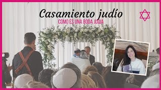 Como es un casamiento judio  Que esperar en una Boda Judia [upl. by Lucas]