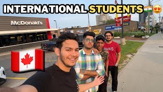 International Students in Kitchener Canada🇨🇦😍 [upl. by Zilvia]