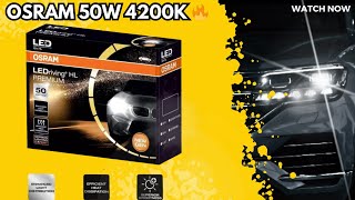 Best Headlights for Car  OSRAM 50W 4200K 🔥 Best LED Headlights for Car  Headlights Detail Review [upl. by Grunenwald]