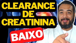 Clearance de Creatinina Baixo o que fazer Cálculo dos Valores de Referência  Função Renal [upl. by Piero]