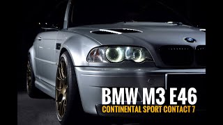 Continental Sport Contact 7 on BMW M3 E46 [upl. by Daukas]