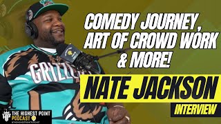 NateJackson art of Crowd Work Comedy Journey turning social media to ticket sales acting career [upl. by Deadman367]