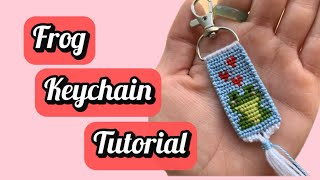 Frog Keychain Tutorial advanced [upl. by Elocal]