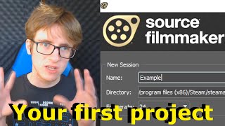 Source Filmmaker for beginners tutorial Part 1  basic setup loading maps and importing characters [upl. by Doralynne]