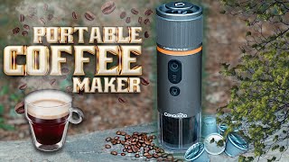 Conqueco Portable Coffee Maker  The Best Portable Machine [upl. by Iva]