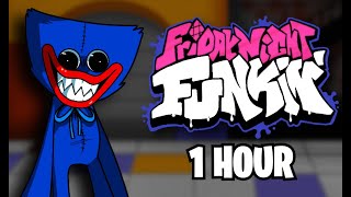 Playtime  1 HOUR  Friday Night Funkin  Vs Huggy Wuggy [upl. by Stoeber183]