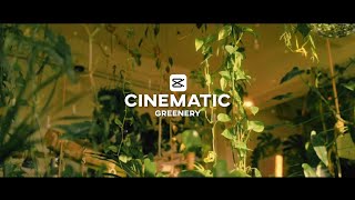 How to Edit Cinematic Greenery  CapCut  Color Grading [upl. by Ailenroc441]