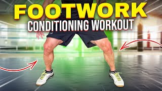 Boxing Footwork Conditioning Workout [upl. by Oidivo]