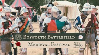 Bosworth Battlefield Medieval Festival 2022 [upl. by Carleton]