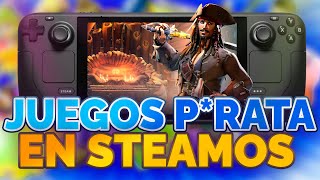 Juegos pirata en la Steam Deck 🏴‍☠️ [upl. by Eckel195]