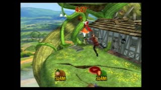 Shrek SuperSlam  Robin Hood VS Red Riding Hood COMBOS ps2 [upl. by Hurlow]