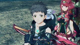 Beautiful  Xenoblade chronicles 2 Boss Battle 4K [upl. by Esinereb]