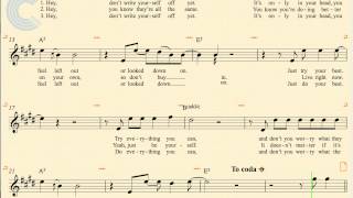 Trumpet  The Middle  Jimmy Eat World  Sheet Music Chords amp Vocals [upl. by Adniled]