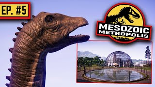 Building a CITY ZOO in Jurassic World Evolution [upl. by Rich]