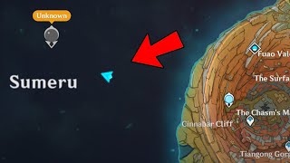 You Can Actually See The Whole Of Sumerus Map From The Chasm  Genshin Impact [upl. by Sirromaj]