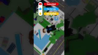 bacon went flying😱👀 shorts roblox [upl. by Morrell20]