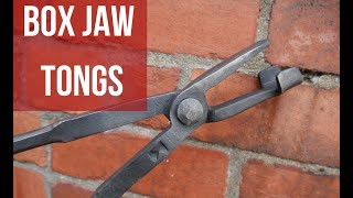 Blacksmith Box Jaw Tongs Step By Step [upl. by Chesnut985]