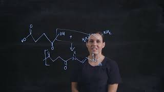 Condensation polymerisation  diamine and dicarboxylic acid polymers [upl. by Eibber774]