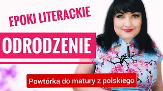 Renesans epoki literackie Powtórka do matury z polskiego [upl. by Erline]