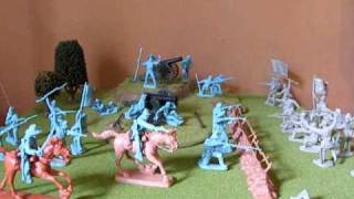 Plastic toy soldier review 2  Toy Soldiers of San Diego Civil war [upl. by Aitnauq]