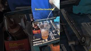 Gasolina batizada gasolinazo carrochefe lifestyle carros brasil Saindo água combustivel [upl. by Zetroc]