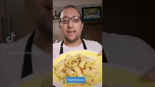 pasta alla carbonara ricetta Romana parte1 [upl. by Olemrac642]