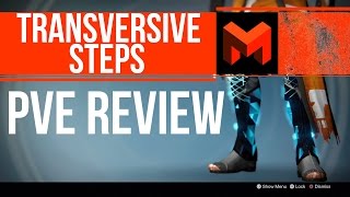 Transversive Steps PVE Review Destiny Rise of Iron [upl. by Yerfdog]