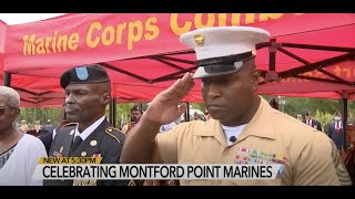 80th anniversary of Montford Point Honoring the first Black U S Marines [upl. by Alael542]