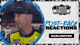 Kyle Busch after coming up short ‘We’ll take it and build on it’  NASCAR [upl. by Nilyram]