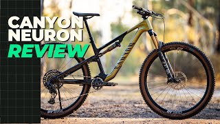 2023 Canyon Neuron Review  This ALLNEW Canyon Neuron Is A Speedy amp Light Weight Trail Bike [upl. by Esiuqcaj]