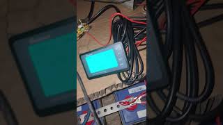 Testing 1000ah battery bank with A Renogy Shunt 500a kit batteryanalyzer batterybank deepcycle [upl. by Trevorr]