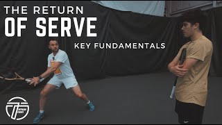 The return of serve  TWYNAM TENNIS [upl. by Etnahsal]