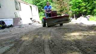 wheel horse plowing dirt [upl. by Brandi639]