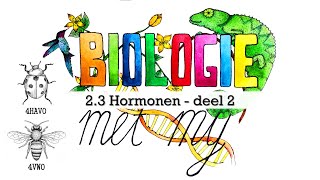 4HV  23 Hormonen deel 2 [upl. by Bonneau]