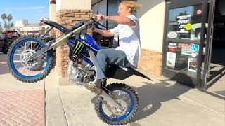 2025 Yamaha 450 Wheelies Out Dealership  Buttery Vlogs Ep264 [upl. by Aenit394]