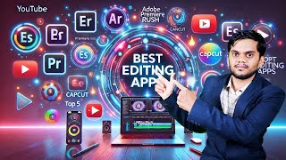 Top 5 Best Editing APP For The YouTuber [upl. by Ilrebmik]