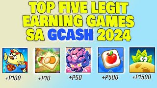 FIVE LEGIT PAYING APPS THROUGH GCASH NA KIKITA KA KAHIT WALANG INVITE  EARNING APP FOR GCASH 2024 [upl. by Frayne997]