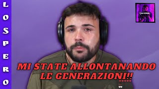 CICCIOGAMER SCOPPIA A PIANGERE DOPO LE REAZIONI DEI SUOI COLLEGHI AL SUO VIDEO DOVE STA MALE [upl. by Boehmer857]