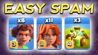 Th16 Easy Spam Th16 Attack Strategy [upl. by Aicnilav]