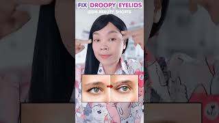 ONLY 2 EXERCISES Get Bigger Eyes and Fix Droopy Eyelids [upl. by Nertie809]