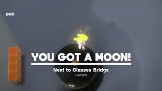 Super Mario Odyssey  Cap Kingdom Moon 18 Next to Glasses Bridge [upl. by Woll615]