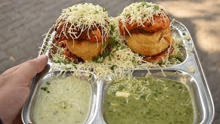 MASALA CHEESE Vada Pav  Most Spicy Indian Burger  Indian Street Food [upl. by Macdermot]