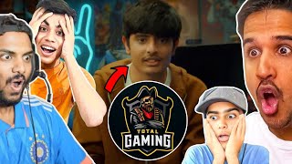 All YouTubers REACTION On AJJUBHAI FACE REVEAL 😍😍😍 Total Gaming Face Reveal [upl. by Alahsal]