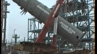 Erection of a 320 tons Reactor [upl. by Tortosa]