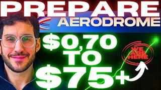 Aerodrome Finance IS IT TIME URGENT AERO TOKEN PRICE PREDICTION UPDATE [upl. by Chesnut]