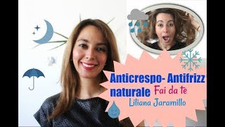 ANTICRESPO ANTI FRIZZ PER CAPELLI FAI DA TE [upl. by Allsopp]